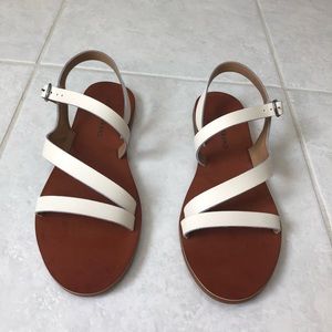 Lucky Brand Off White Sandals